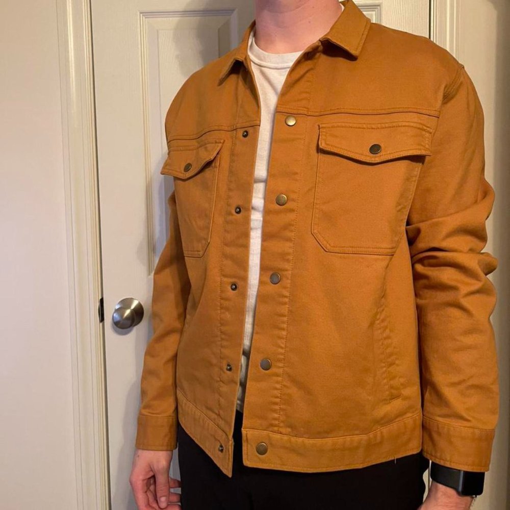 Forever 21 mustard jacket